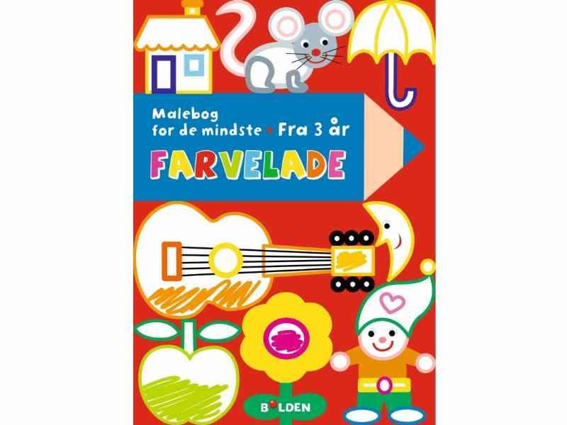 Farvelade - Malebog For De Mindste - Fra 3 År