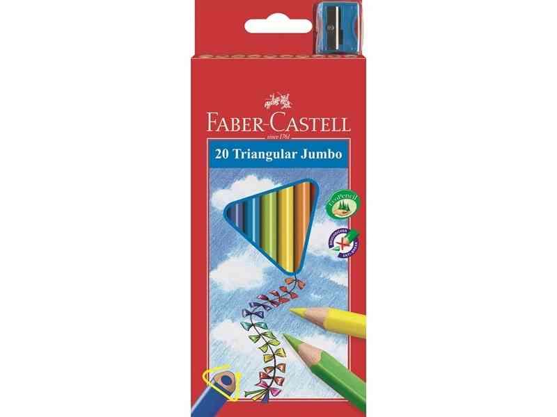 Faber-Castell Jumbo Blyanter, 20 Stk - Fantastisk Tilbud!