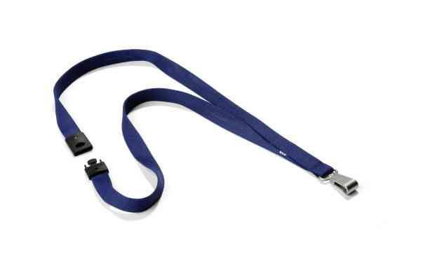 Tekstilhalsbånd Durable Soft Colour 15x440 mm Blå - 10 Stk.