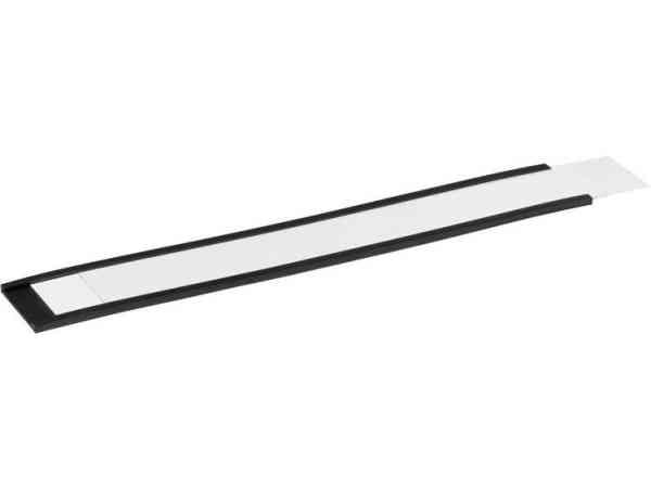 Magnetisk Etiketholder C-Profile 30 Mørkgrå - 50 Stk.