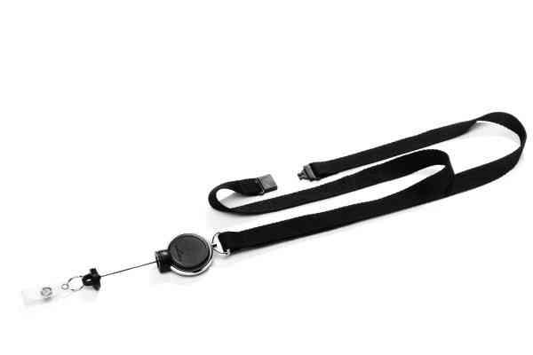 Tekstilhalsbånd Med Yoyo Nøglering Extra Strong