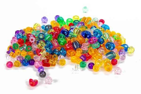 Perlemix Transparent 100g fra Pearl'N Fun - Kreativ Leg!