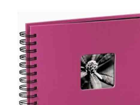 Hama Fine Art, Lyserød, 50 Ark, 10 X 15, Spiral Indbinding, Sort, 50 Ark