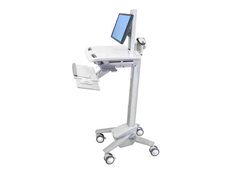 Ergotron Styleview Sv40 - Vogn Med Hjul - Patented Constant Force Technology - For Lcd-Display/Pc-Udstyr - Med Lcd-Drejeled - Låsbar - Medicinsk - Al