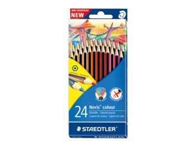 Staedtler Noris Colour 24 Farveblyanter på tilbud!