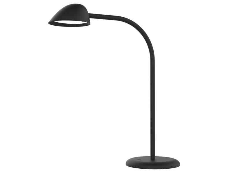Unilux Easy LED Bordlampe i Sort - Perfekt til Skrivebordet