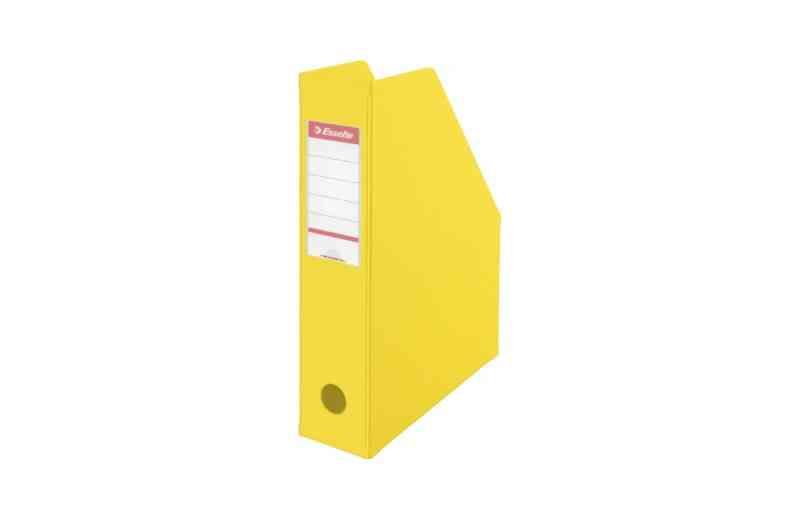 Tidsskriftsamler Vivida Pvc A4 70Mm Gul - (10 Stk.)