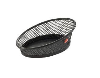 Clipsholder Alba Mesh i Sort - Perfekt til Skrivebordet