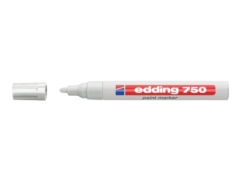Hvid Edding 751 Paintmarker – Kvalitet til kreative projekter