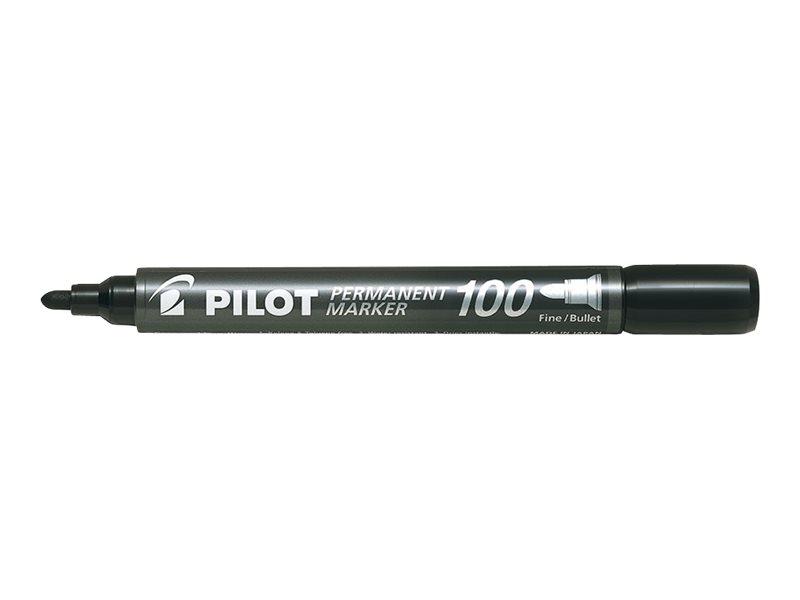 Permanent Marker Pilot Sca 100 - Rund, Sort
