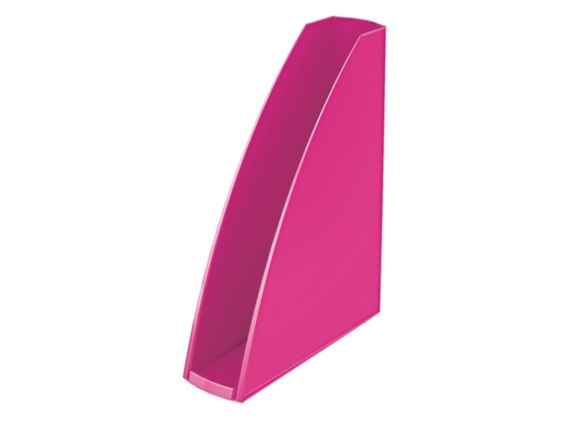 Leitz Wow Pink Brochureholder i Polystyren - Kontoropbevaring
