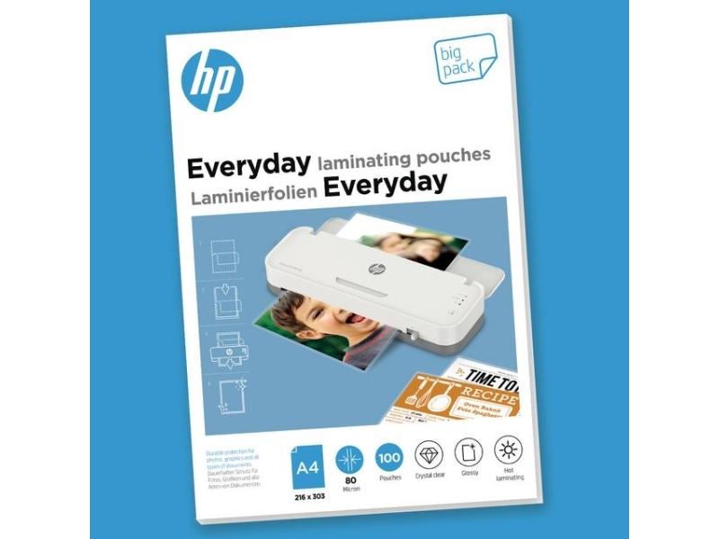 HP 9154 Transparent A4 Lamineringslommer - 216x303 mm