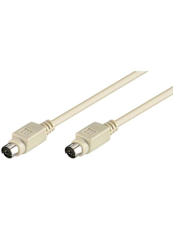 Pro PS/2 Kabel M/M - 5m til Tastatur og Mus