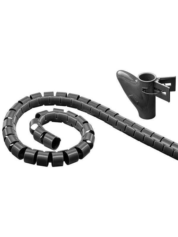 Pro Wiretube 2,5m - Sort Kabelorganisering Tilbud