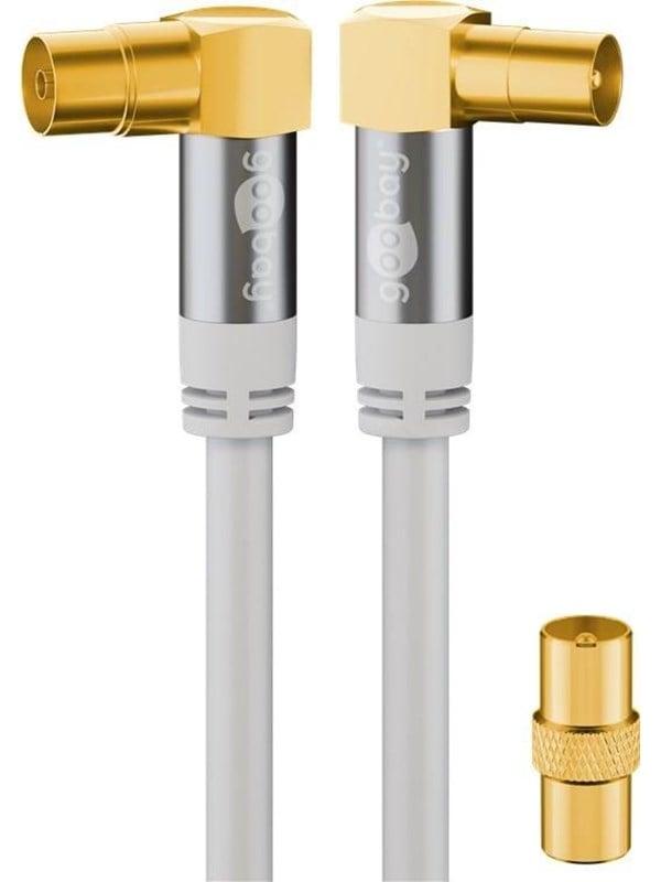 Pro TV antennekabel 135 dB, 4x skærmet, 10 m