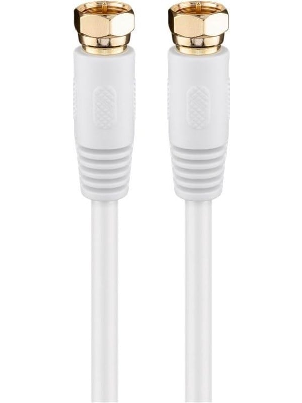 Pro SAT antennekabel 80 dB, 2x skærmet, 2,5 m
