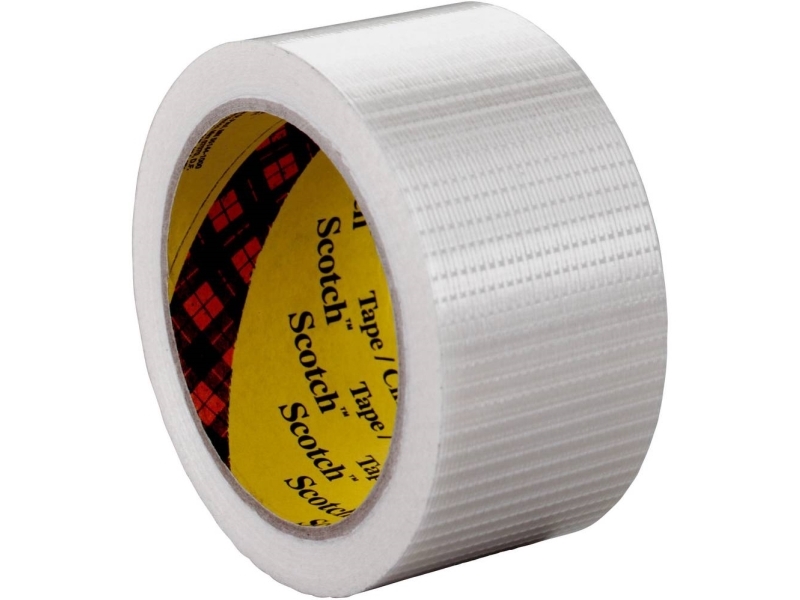 3M 8959 Transparent Filament Tape - 50m x 50mm Rolle