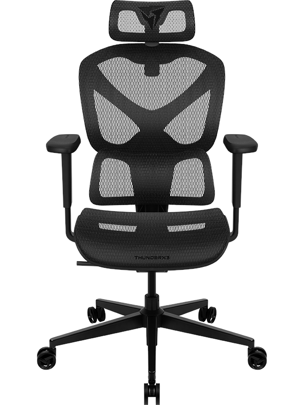 ThunderX3 YTC Mesh Black Gamer Stol - Ergonomisk Komfort