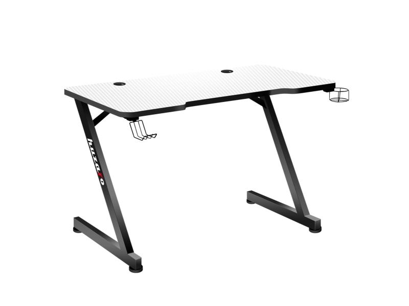Huzaro Hero 2.5 Hvid Gaming Skrivebord - Fantastisk tilbud!
