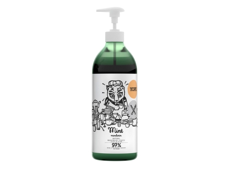 Yope Pumpeflaske med Væske til Ansigtspleje, 750 ml