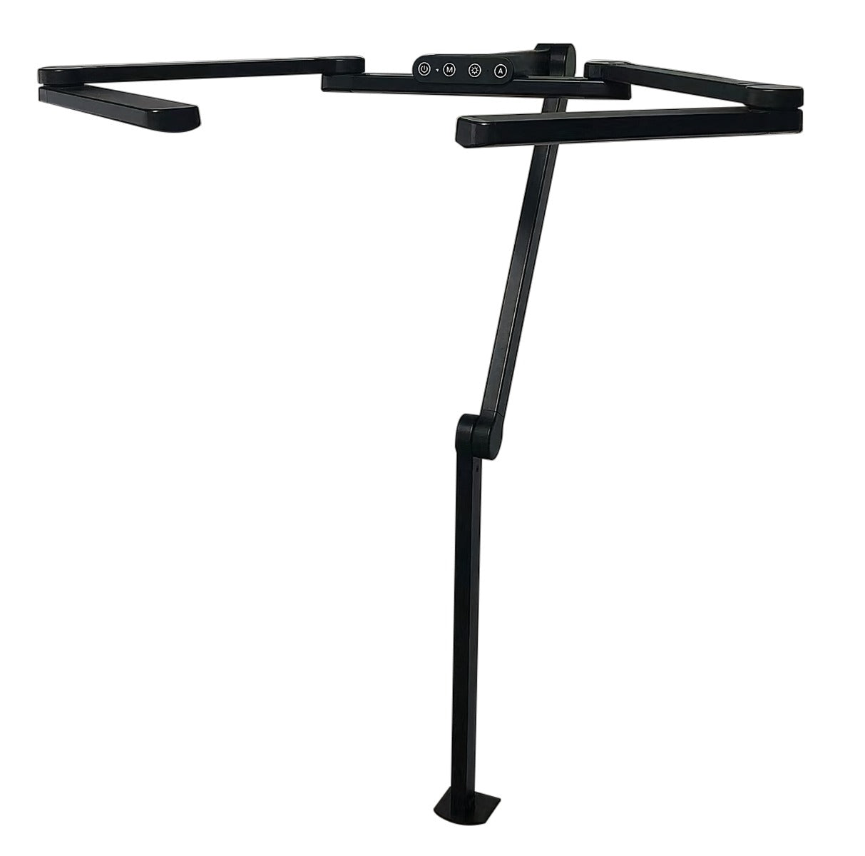 Transformerbar LED skrivebordslampe - 1300 lumen - Sort