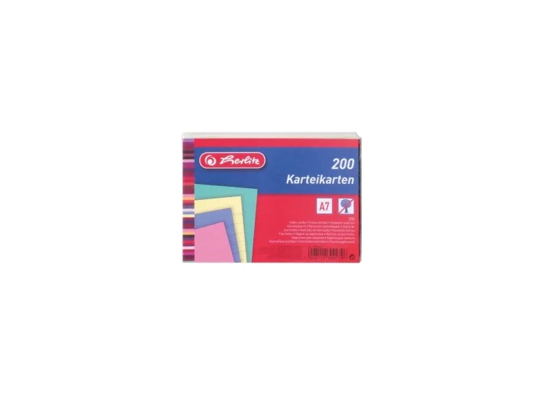 Herlitz Post-It  A7 Liniert  200 Stk