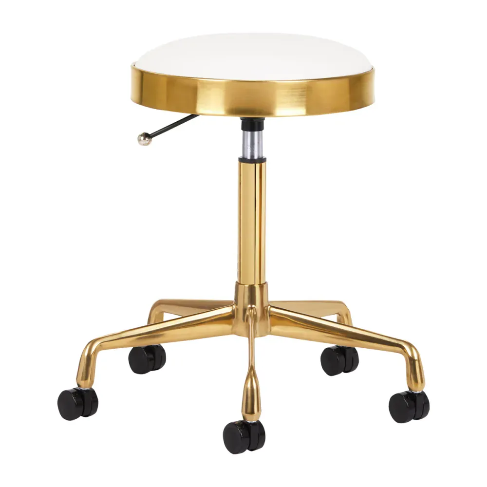 Activeshop Kosmetikstol H7 Gold/White