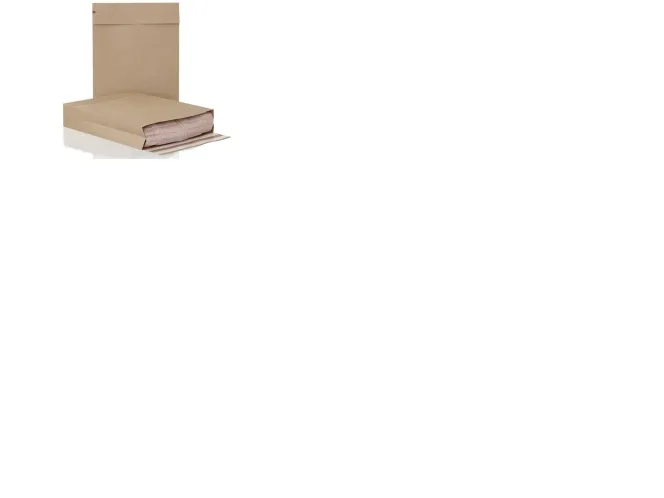 Forsendelsespose Papir 350X450x120-100Mm - (200 Stk.)