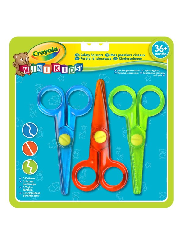 Crayola - Mini Kids - Children&apos;s Scissors 3 pcs.