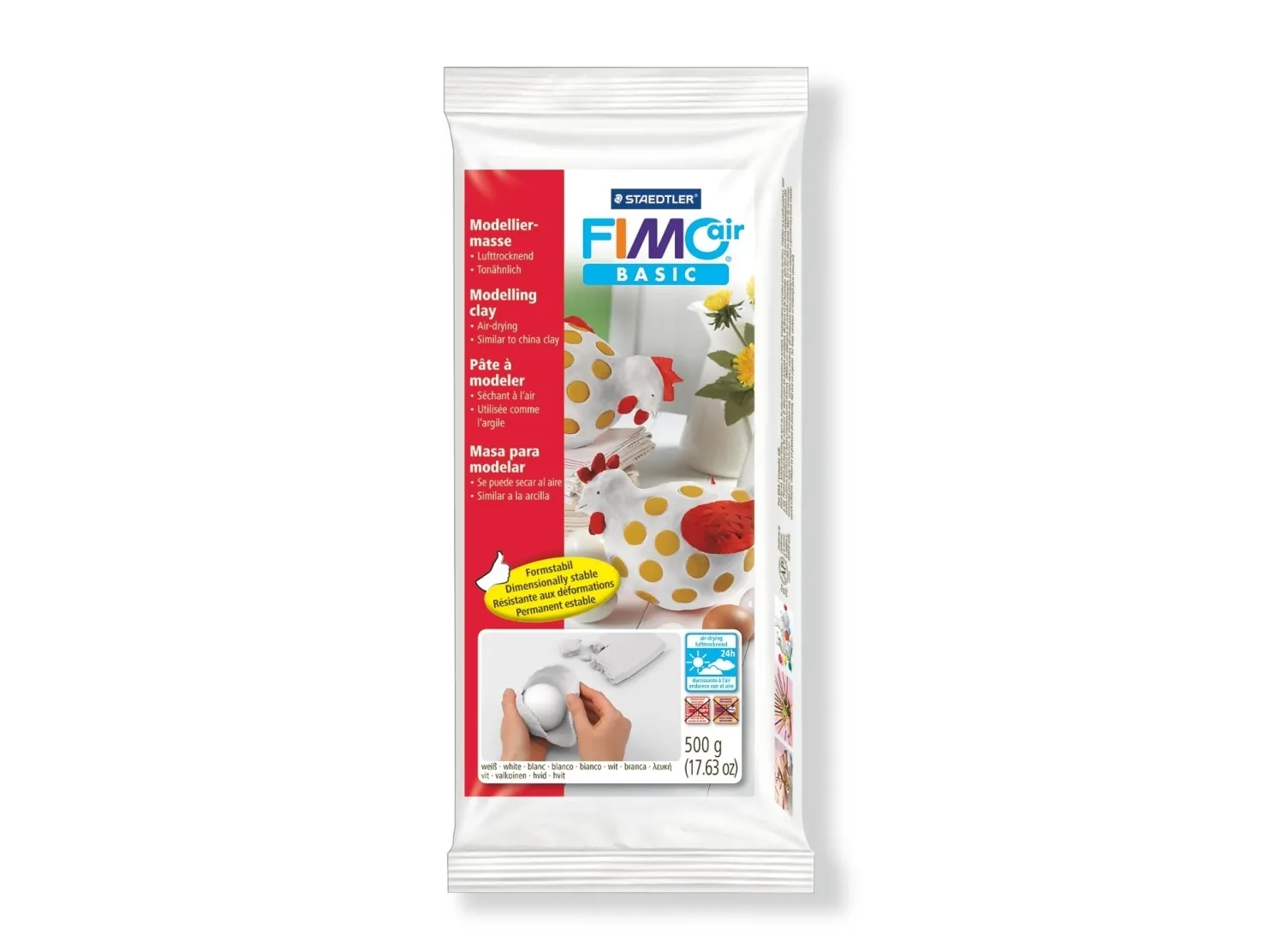 Staedtler® Fimo Air 500G Hvid