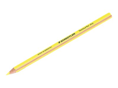 Staedtler Textsurfer Dry - Farvet Blyant - Voks - Neongul - 4 Mm