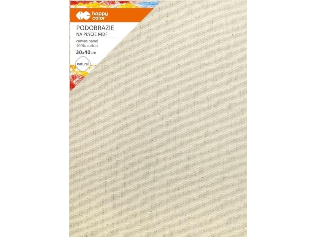 Gdd Podobrazie Baweniane 30X40cm Natural Happy Color