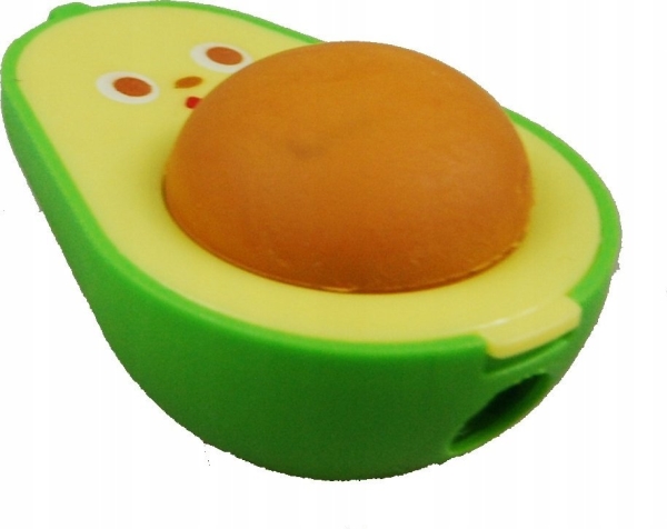 Enkelt Viskelæder Med Beholder Avocado