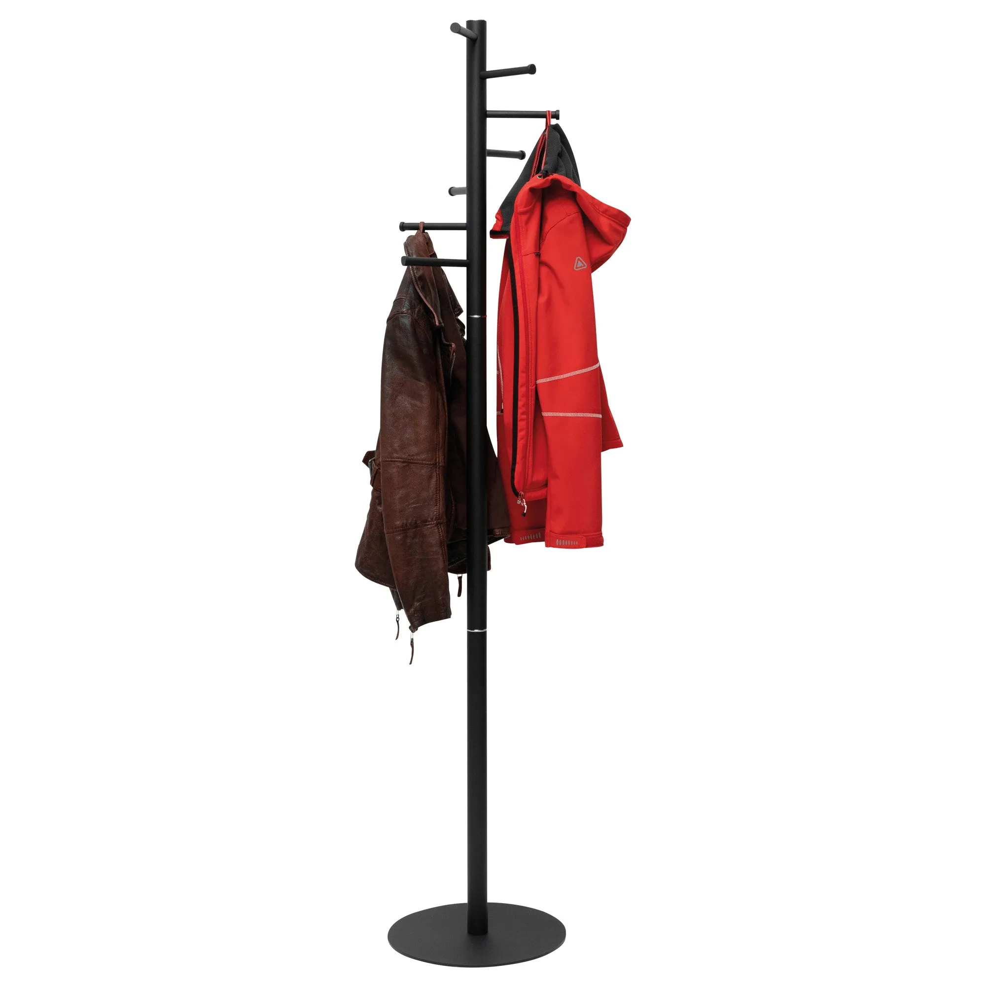 Garderobestativ 177 Cm, Sort