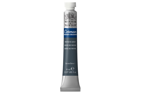 Cotman Watercolour 8Ml Paynes Grey 465