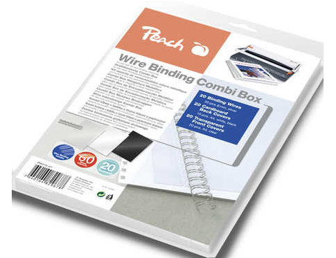 Peach Pw079-07, Sort, Transparent, Hvid, 60 Ark, 250 G/M², 8 Mm