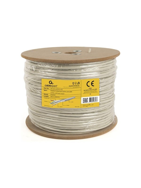 Gembird Cablexpert bulk cable - 305 m - grey - Grå - 305 meter