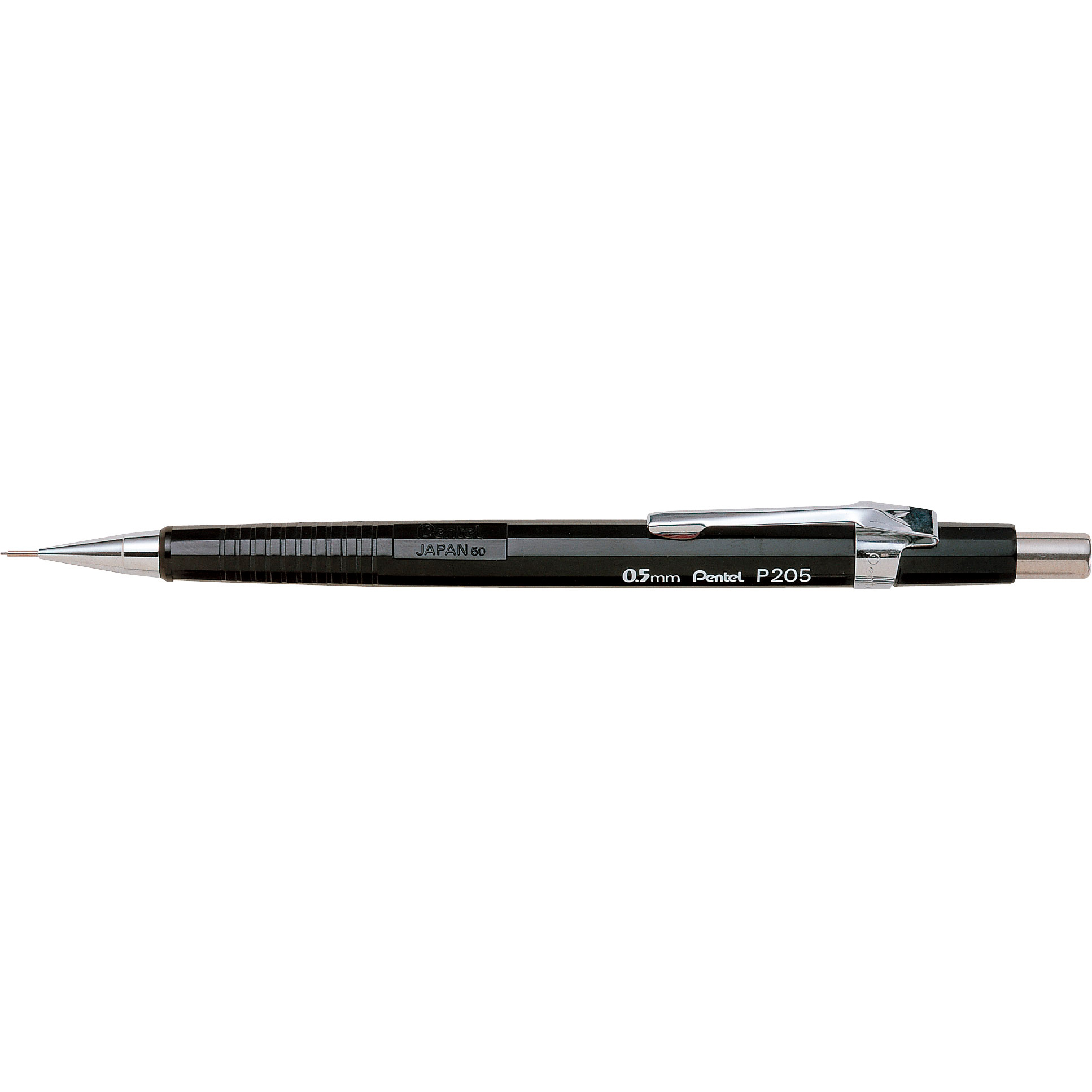 Pentel P205 pencil 0,5mm sort