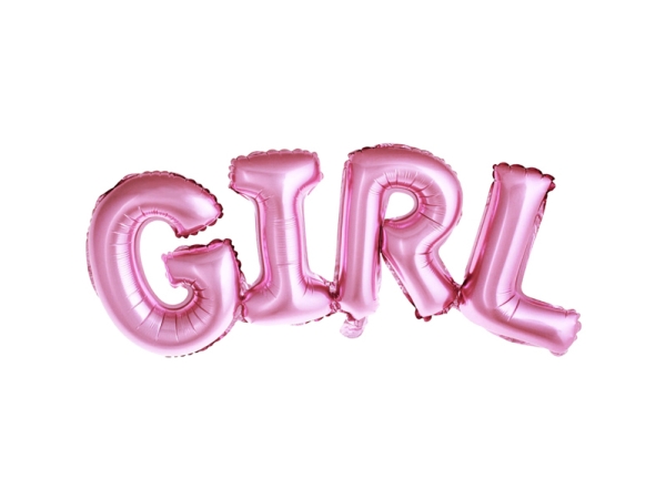 Folieballon Girl
