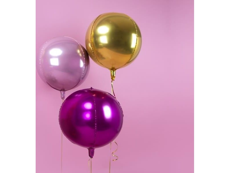 Party Deco Folieballon Lyserød, 40 Cm Universal