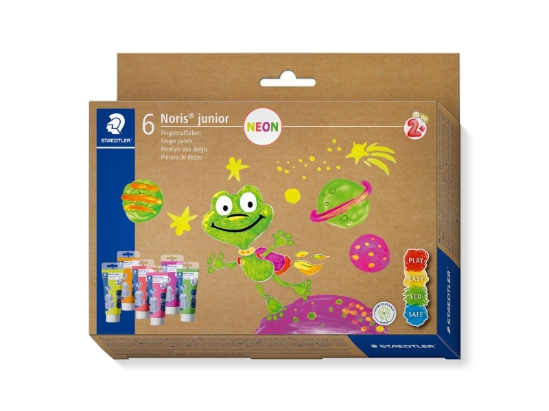 Staedtler Fingermaling Nj Neon 6 Stk. Æske