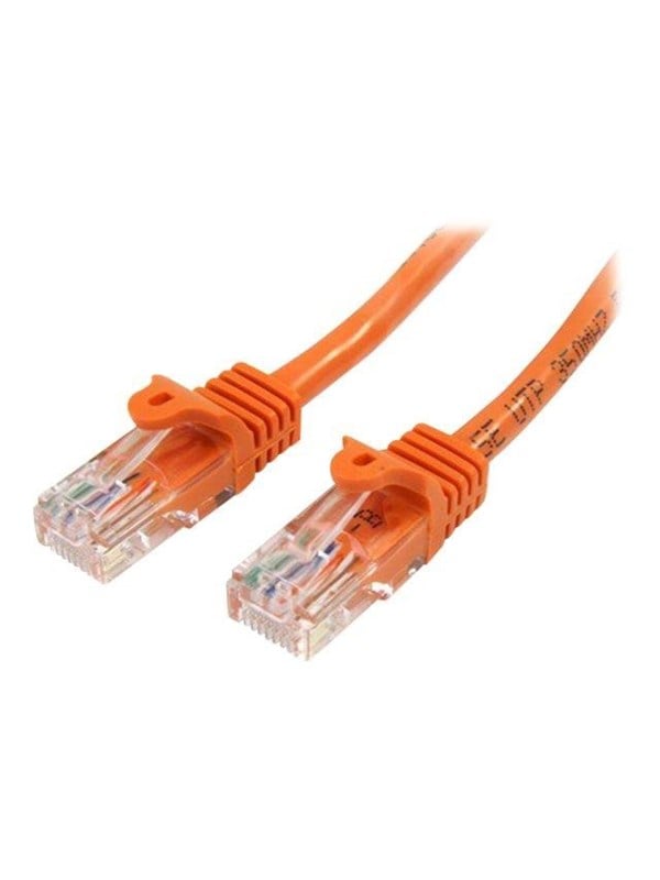 StarTech.com 10m Orange Cat5e / Cat 5 Snagless Ethernet Patch Cable 10 m - patch cable - 10 m - orange - Orange - 10 meter
