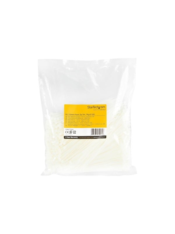 StarTech.com Cable Ties 3mm 1000 pcs.