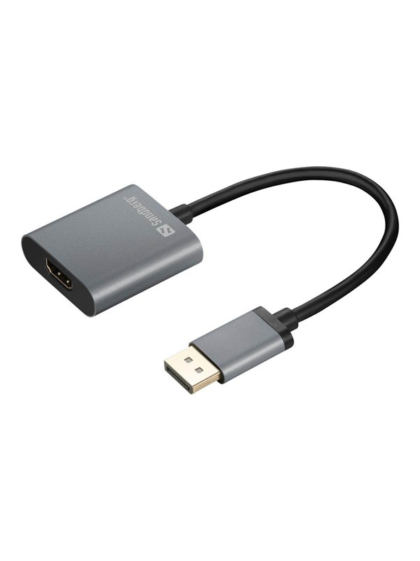 Sandberg DisplayPort 1.4 to HDMI 2.0 Adapter