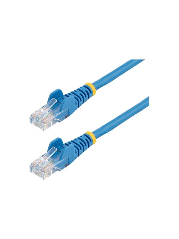 StarTech.com 0.5m Blue Cat5e / Cat 5 Snagless Ethernet Patch Cable 0.5 m - patch cable - 50 cm - blue - Blå - 0.5 meter