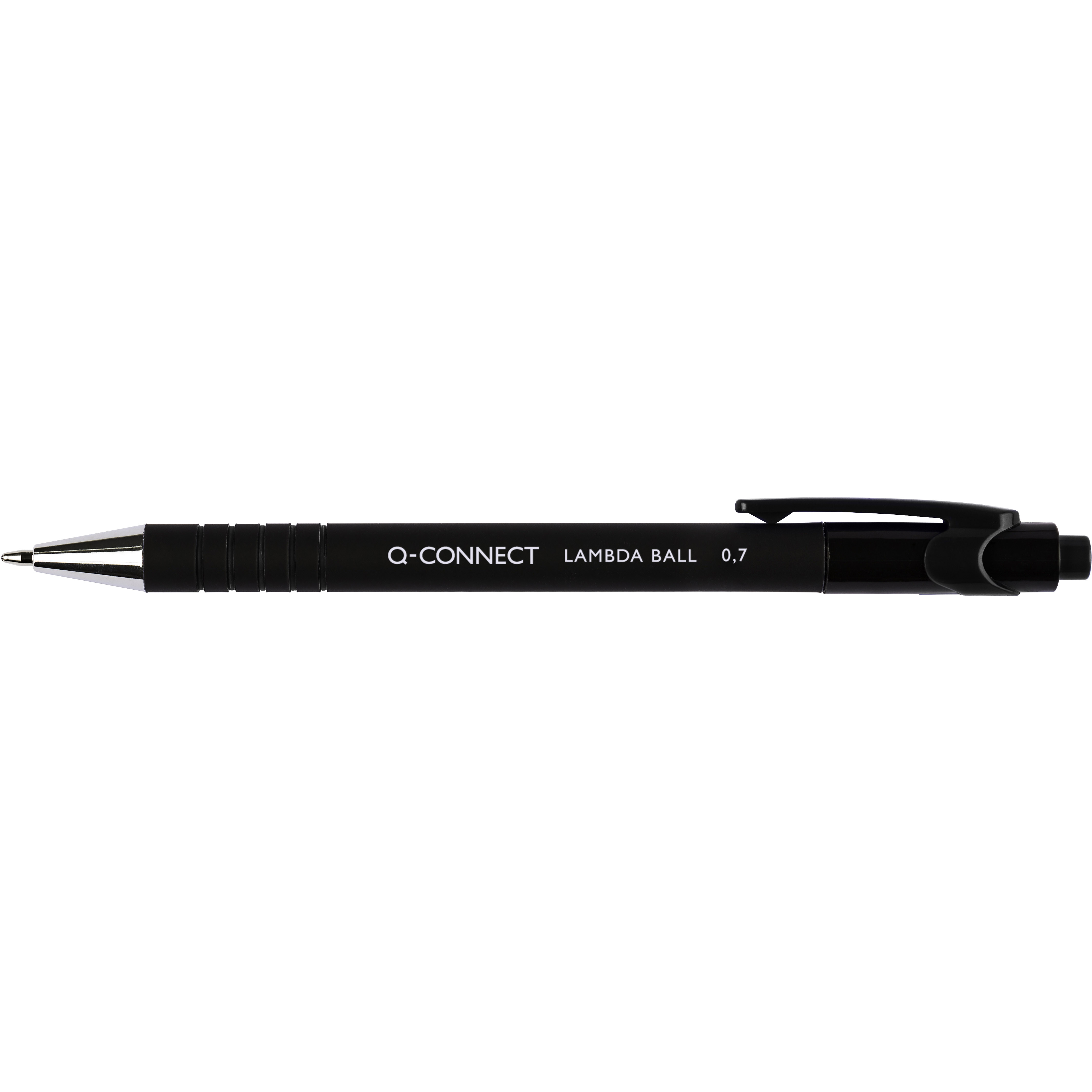 Q-connect Lamda kuglepen 0,7mm sort